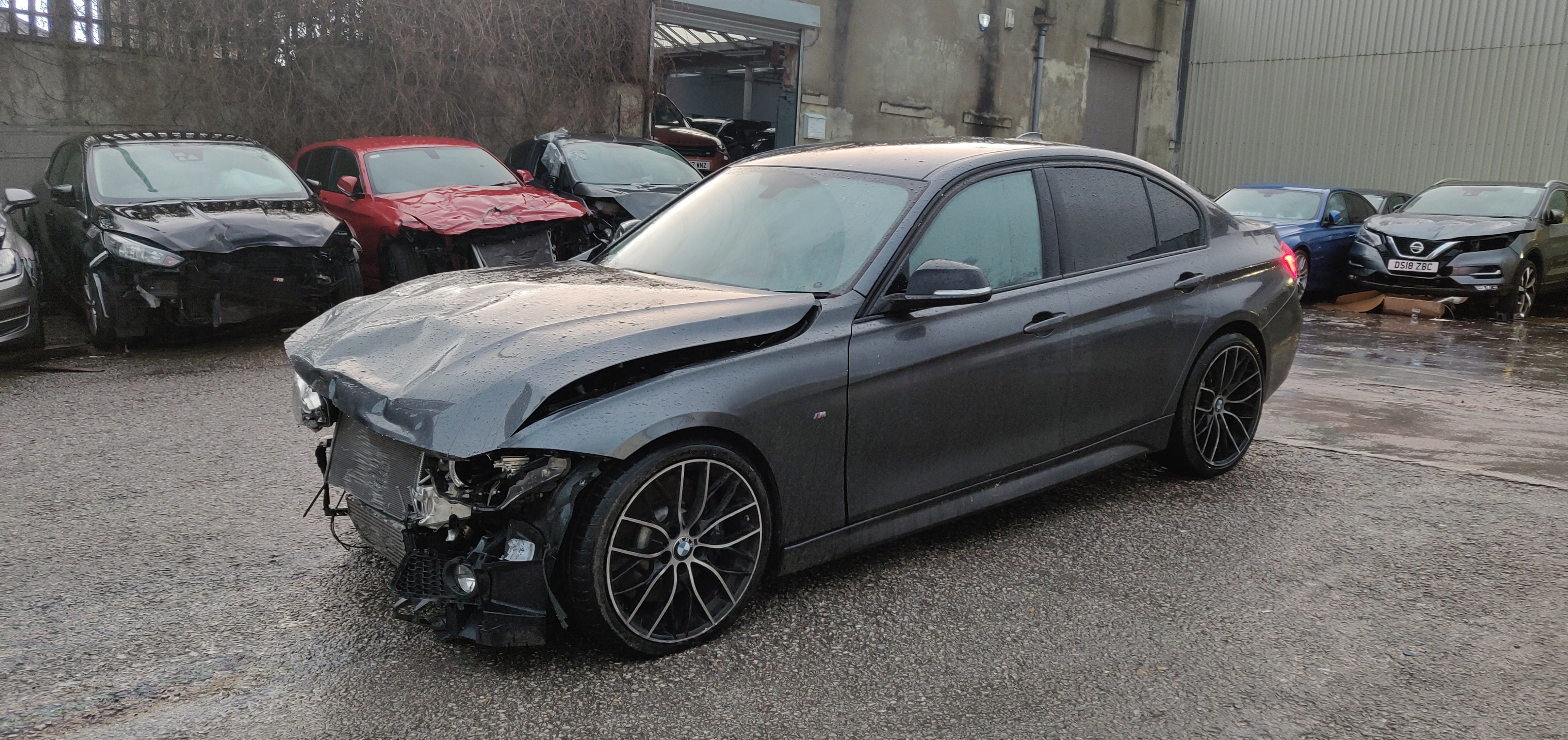 2017 67 BMW 3 SERIES 335D AUTO M SPORT SHADOW ED. UNRECORDED DAMAGED SALVAGE