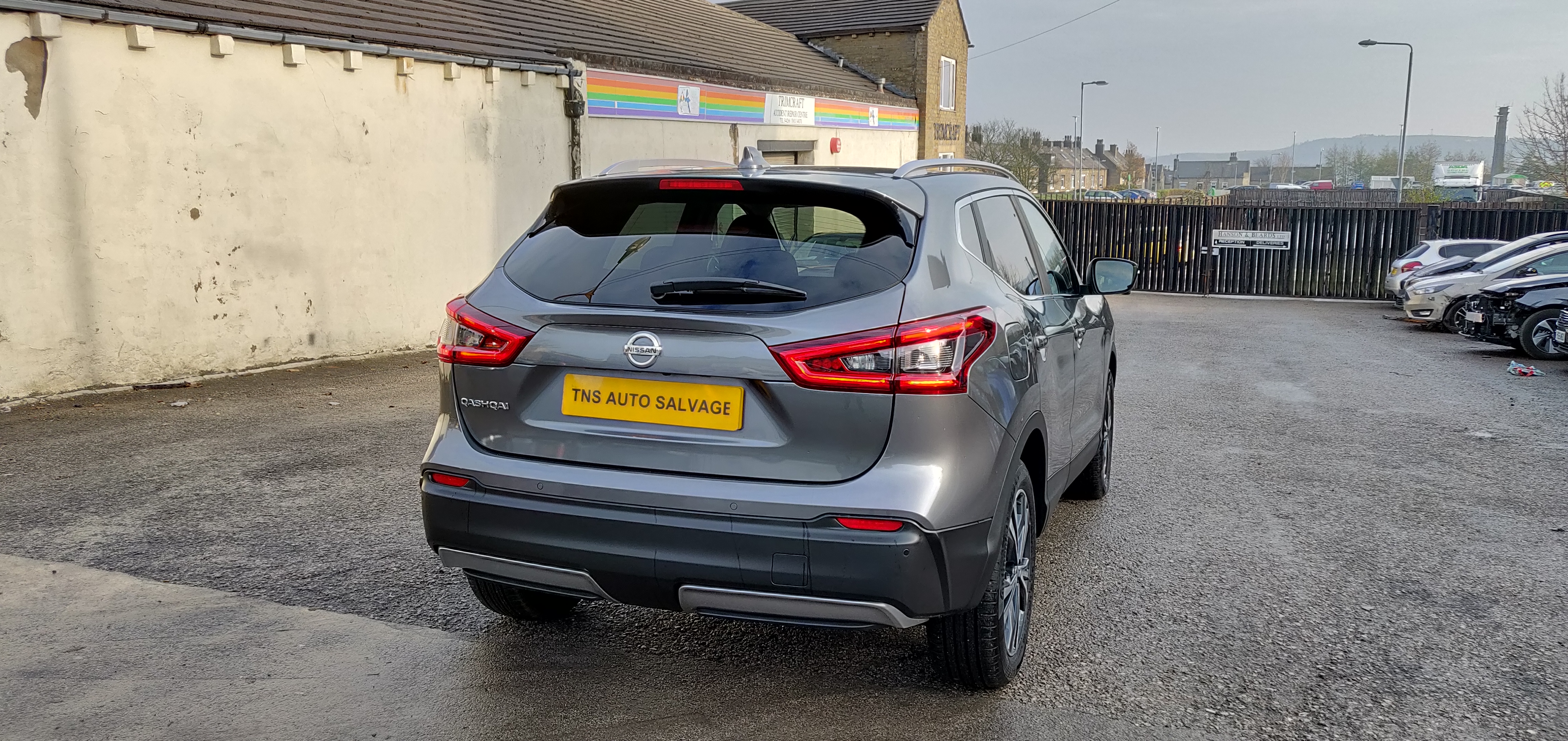 2018 18 NISSAN QASHQAI TEKNA 1.5 DCI GLASS ROOF CAT S DAMAGED SALVAGE