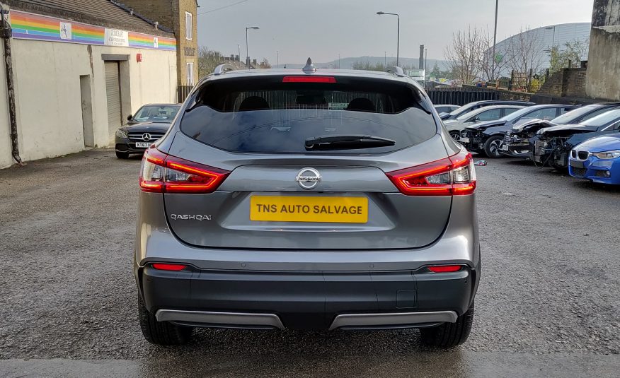 2018 18 NISSAN QASHQAI TEKNA 1.5 DCI GLASS ROOF CAT S DAMAGED SALVAGE