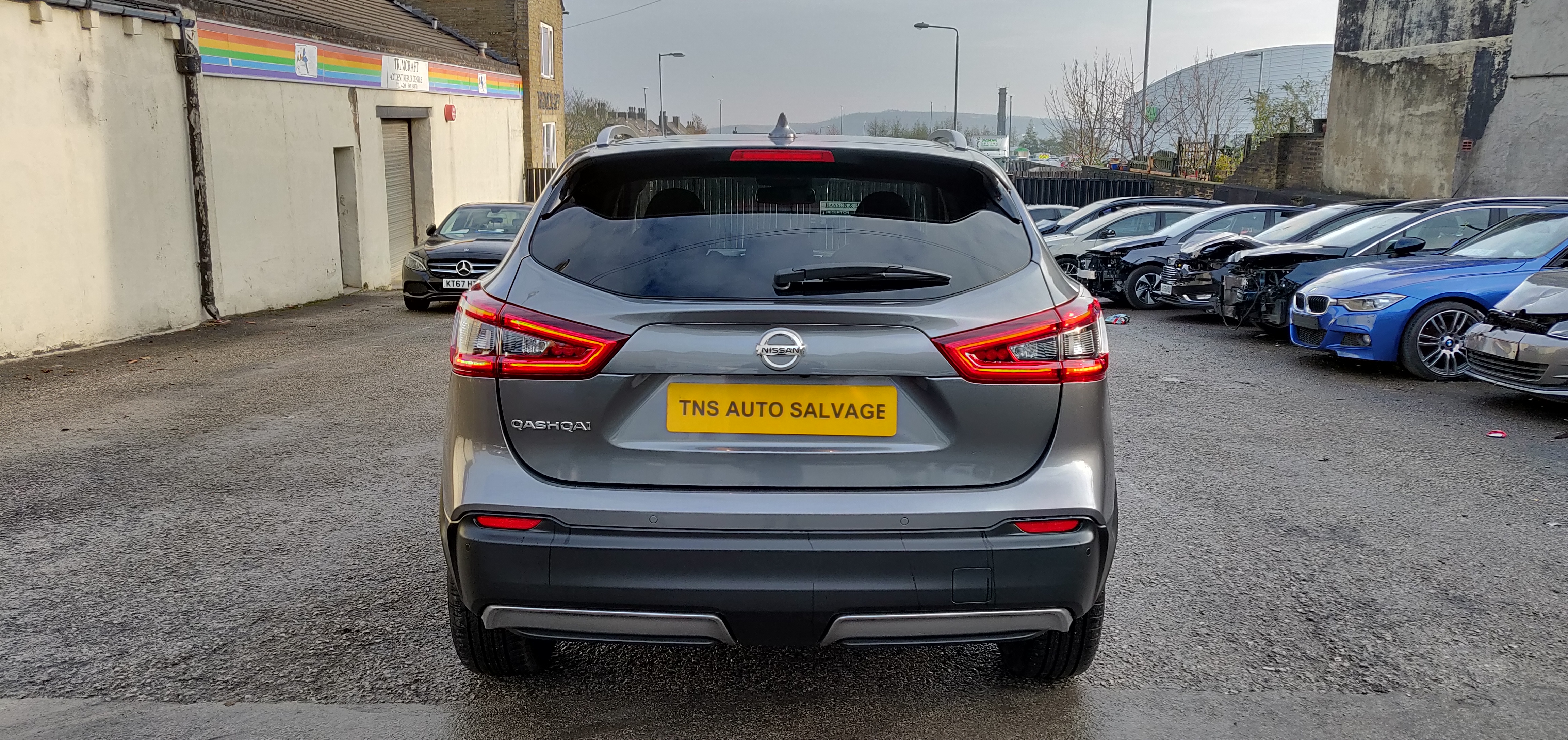 2018 18 NISSAN QASHQAI TEKNA 1.5 DCI GLASS ROOF CAT S DAMAGED SALVAGE