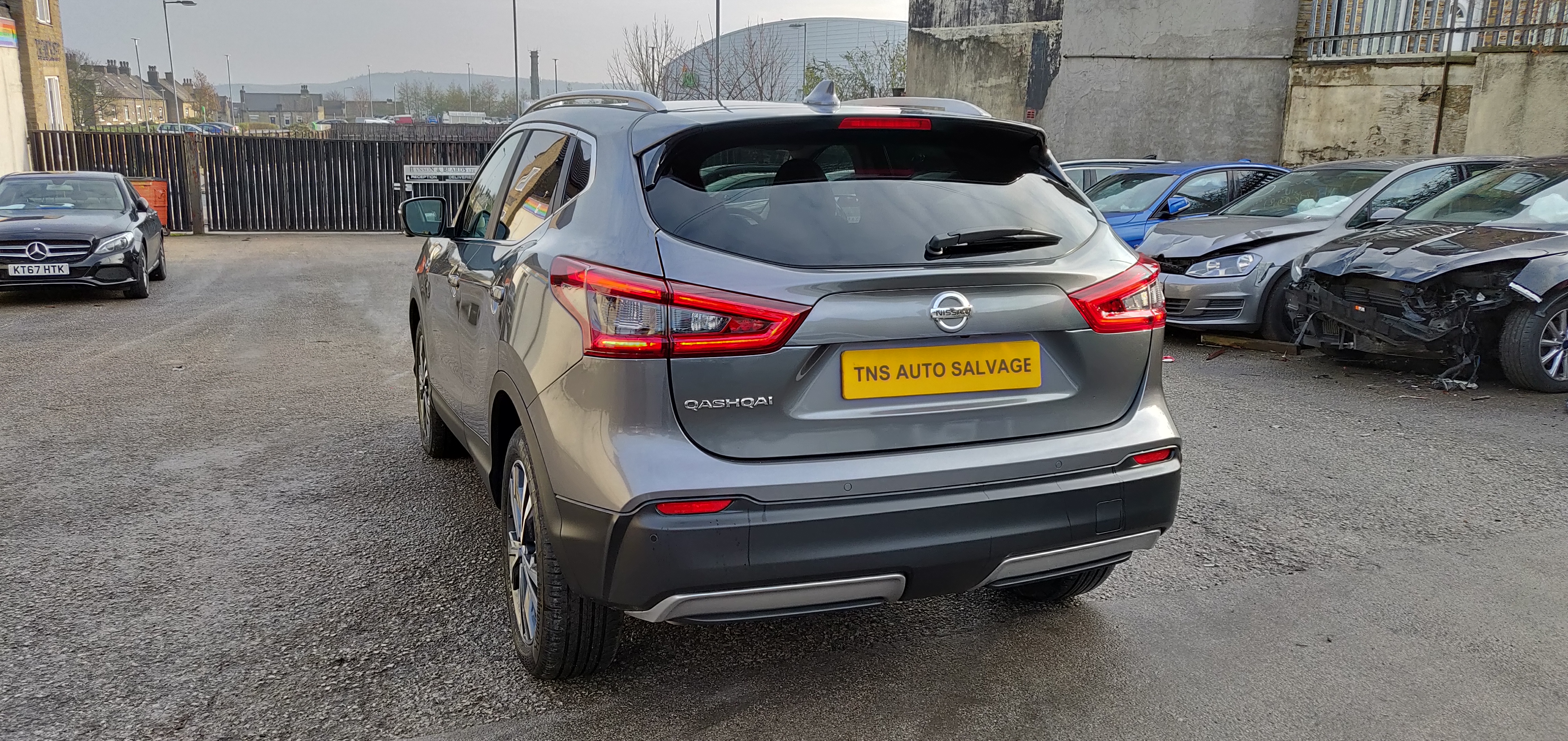 2018 18 NISSAN QASHQAI TEKNA 1.5 DCI GLASS ROOF CAT S DAMAGED SALVAGE
