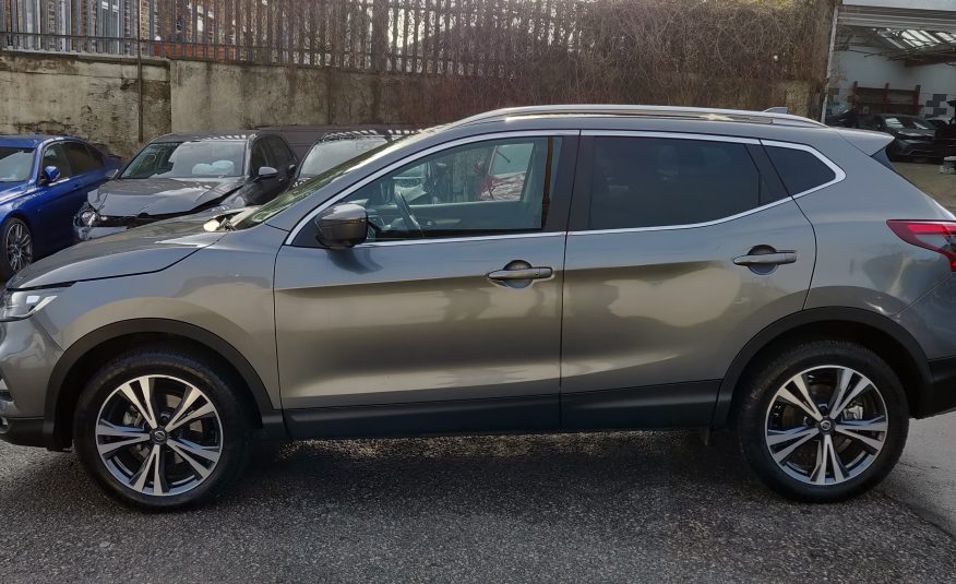 2018 18 NISSAN QASHQAI TEKNA 1.5 DCI GLASS ROOF CAT S DAMAGED SALVAGE