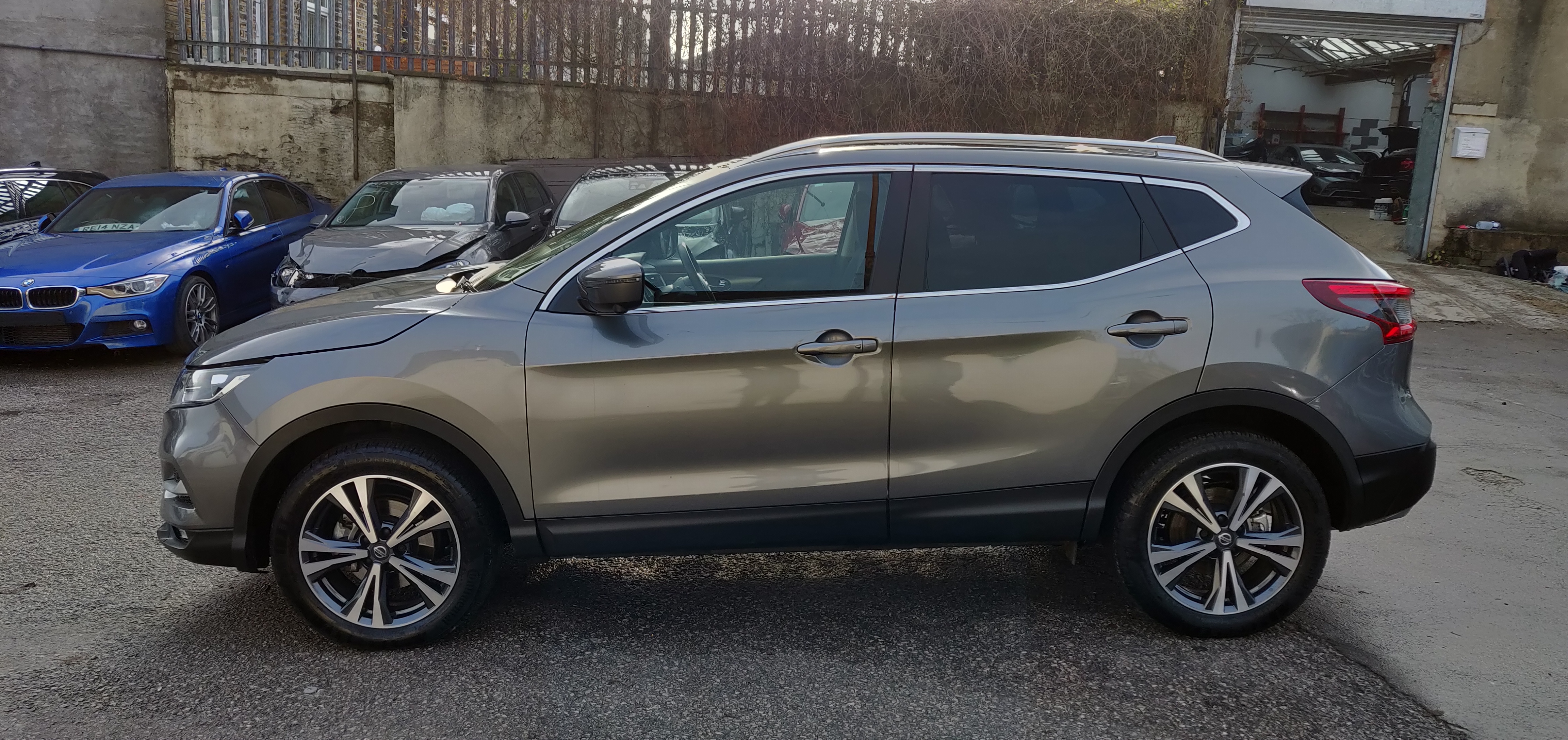 2018 18 NISSAN QASHQAI TEKNA 1.5 DCI GLASS ROOF CAT S DAMAGED SALVAGE