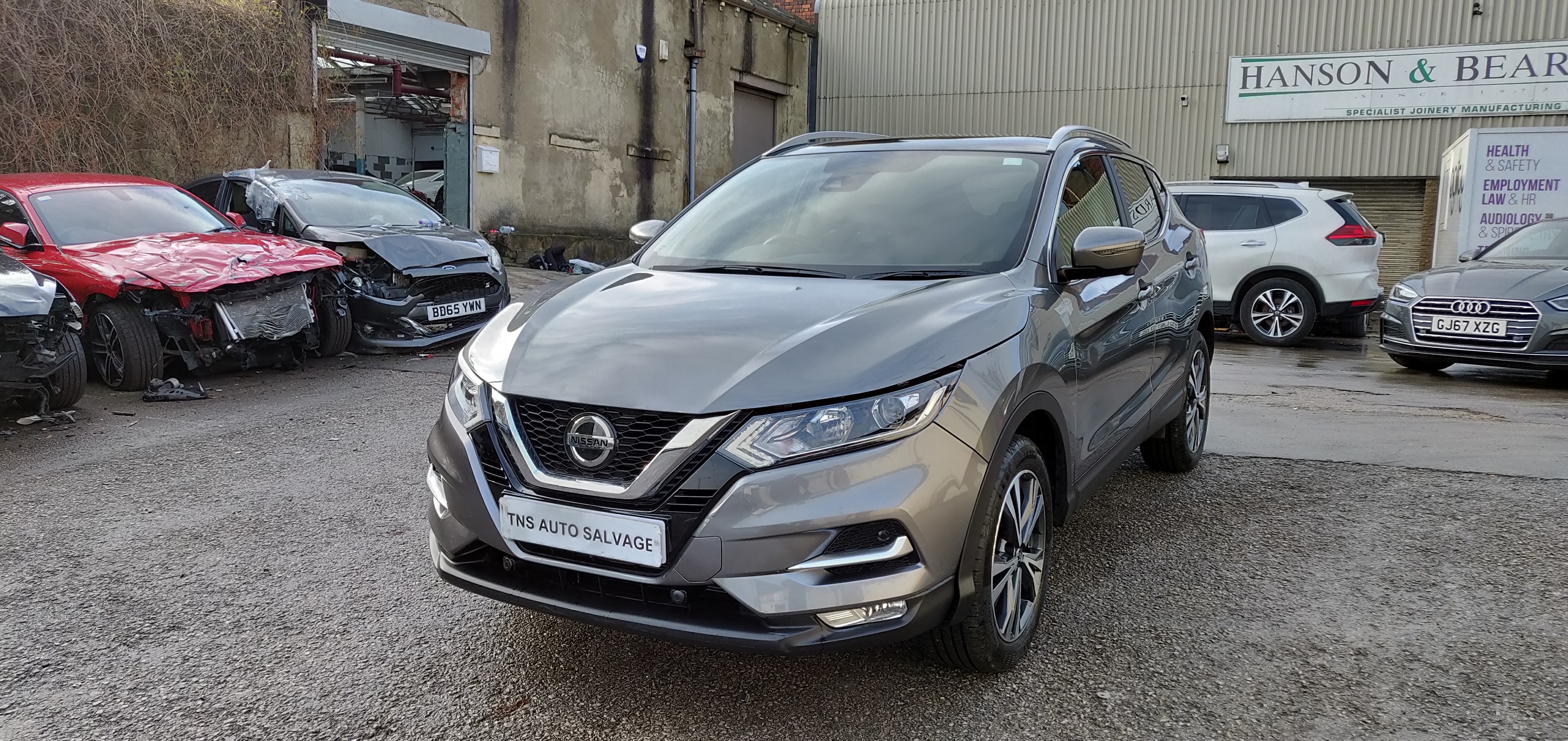 2018 18 NISSAN QASHQAI TEKNA 1.5 DCI GLASS ROOF CAT S DAMAGED SALVAGE