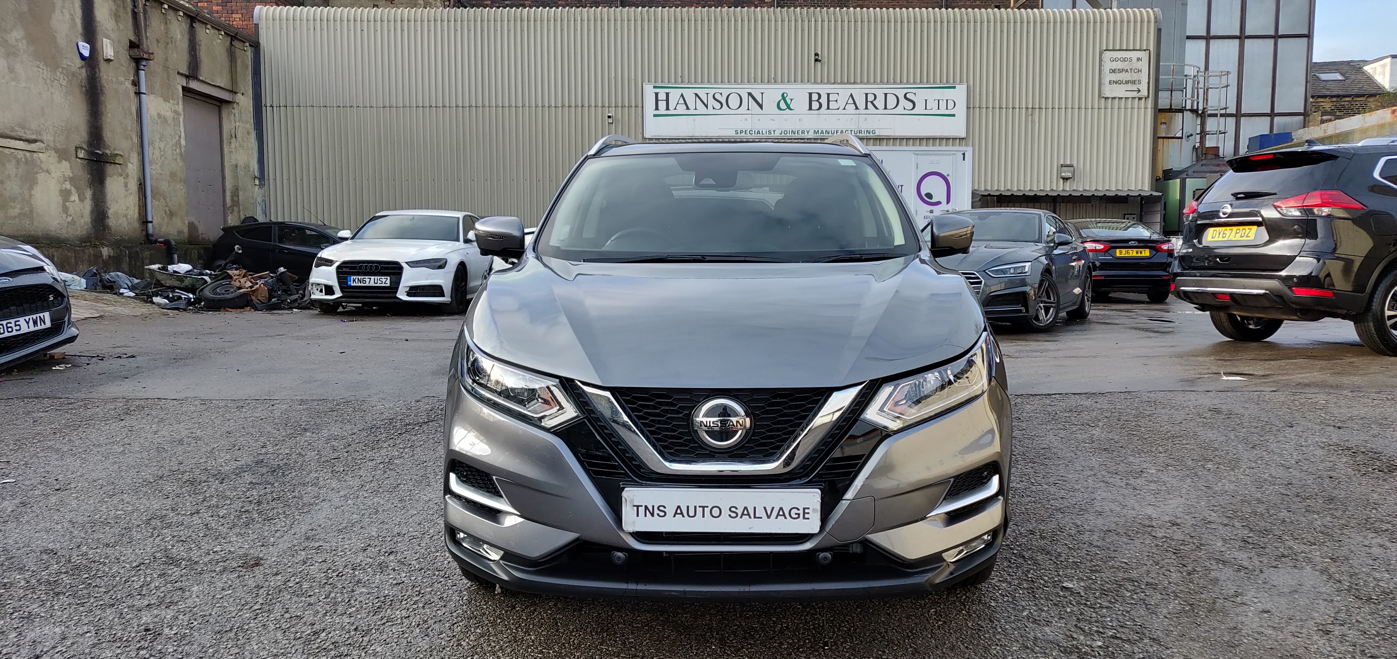 2018 18 NISSAN QASHQAI TEKNA 1.5 DCI GLASS ROOF CAT S DAMAGED SALVAGE