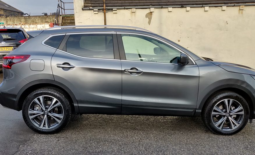 2018 18 NISSAN QASHQAI TEKNA 1.5 DCI GLASS ROOF CAT S DAMAGED SALVAGE