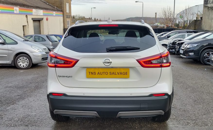 2018 18 NISSAN QASHQAI N-CONNECTA 1.5 DCI GLASS ROOF CAT S DAMAGED SALVAGE