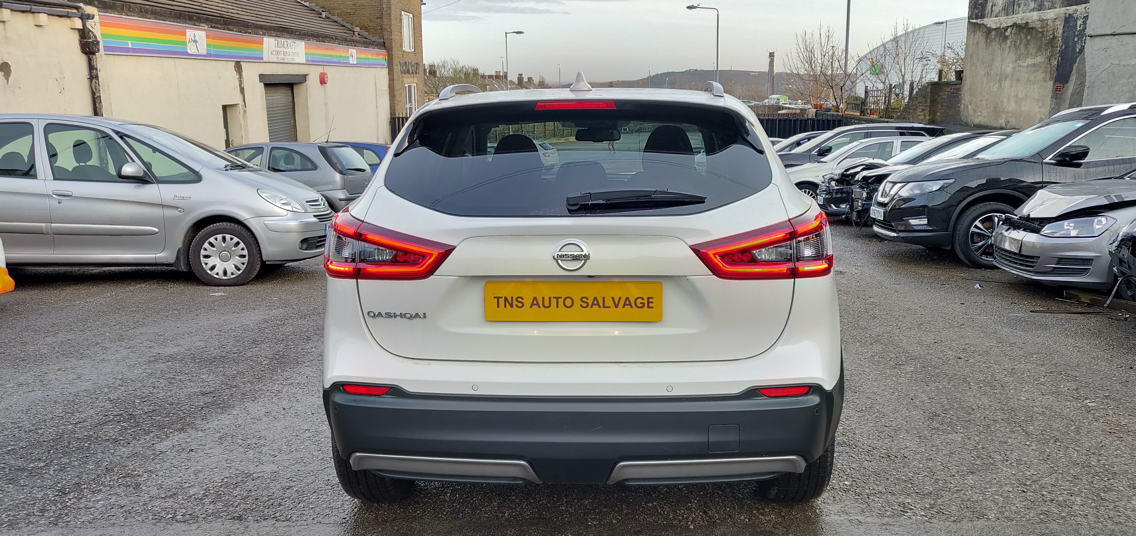 2018 18 NISSAN QASHQAI N-CONNECTA 1.5 DCI GLASS ROOF CAT S DAMAGED SALVAGE
