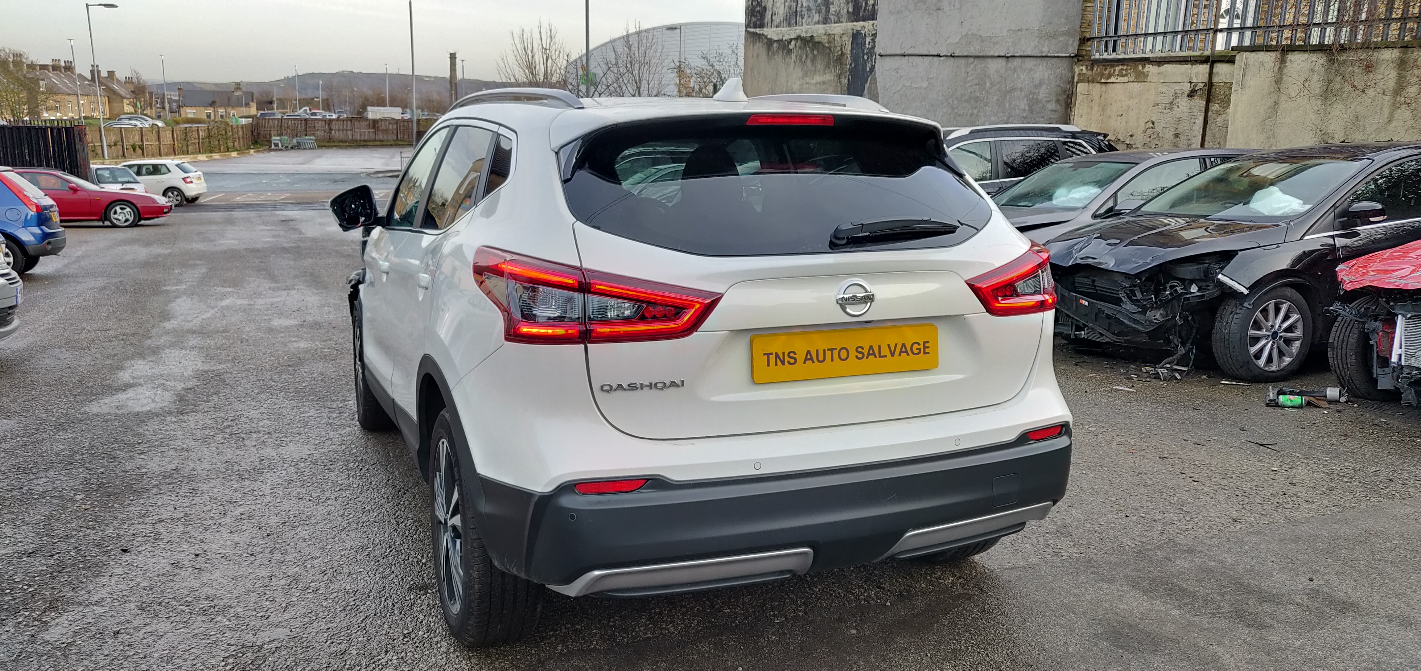 2018 18 NISSAN QASHQAI N-CONNECTA 1.5 DCI GLASS ROOF CAT S DAMAGED SALVAGE