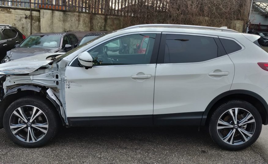 2018 18 NISSAN QASHQAI N-CONNECTA 1.5 DCI GLASS ROOF CAT S DAMAGED SALVAGE