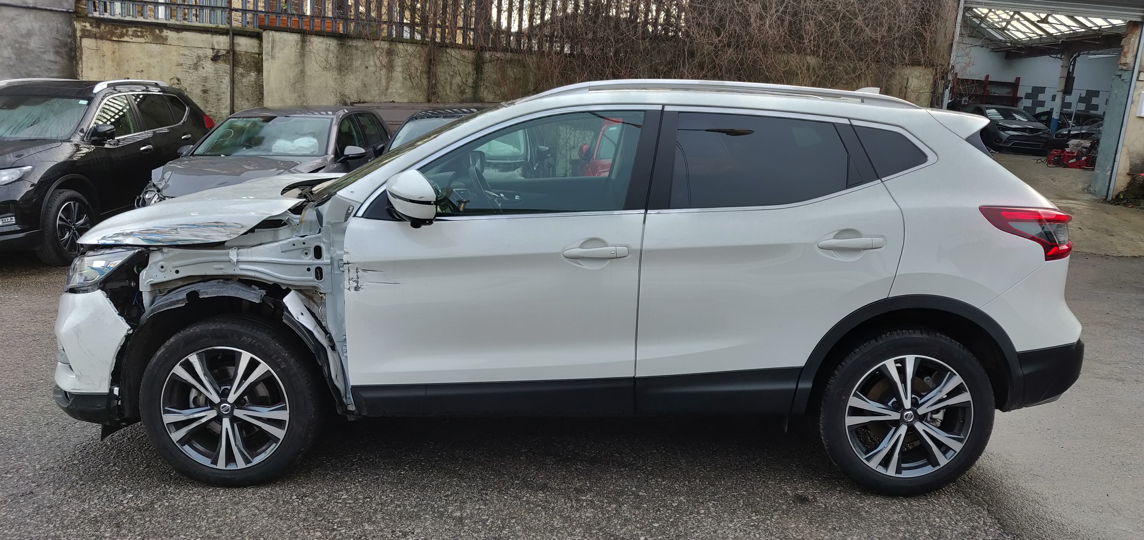 2018 18 NISSAN QASHQAI N-CONNECTA 1.5 DCI GLASS ROOF CAT S DAMAGED SALVAGE