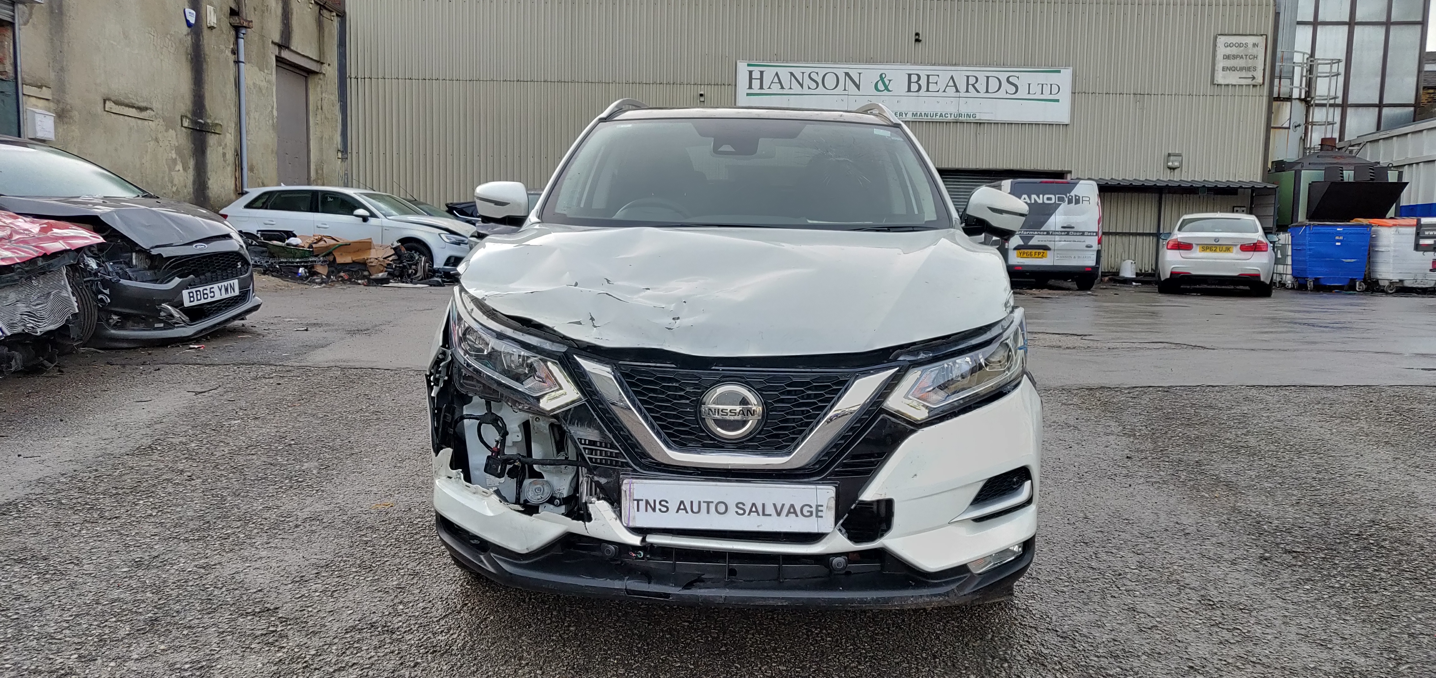 2018 18 NISSAN QASHQAI N-CONNECTA 1.5 DCI GLASS ROOF CAT S DAMAGED SALVAGE
