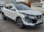 2018 18 NISSAN QASHQAI N-CONNECTA 1.5 DCI GLASS ROOF CAT S DAMAGED SALVAGE