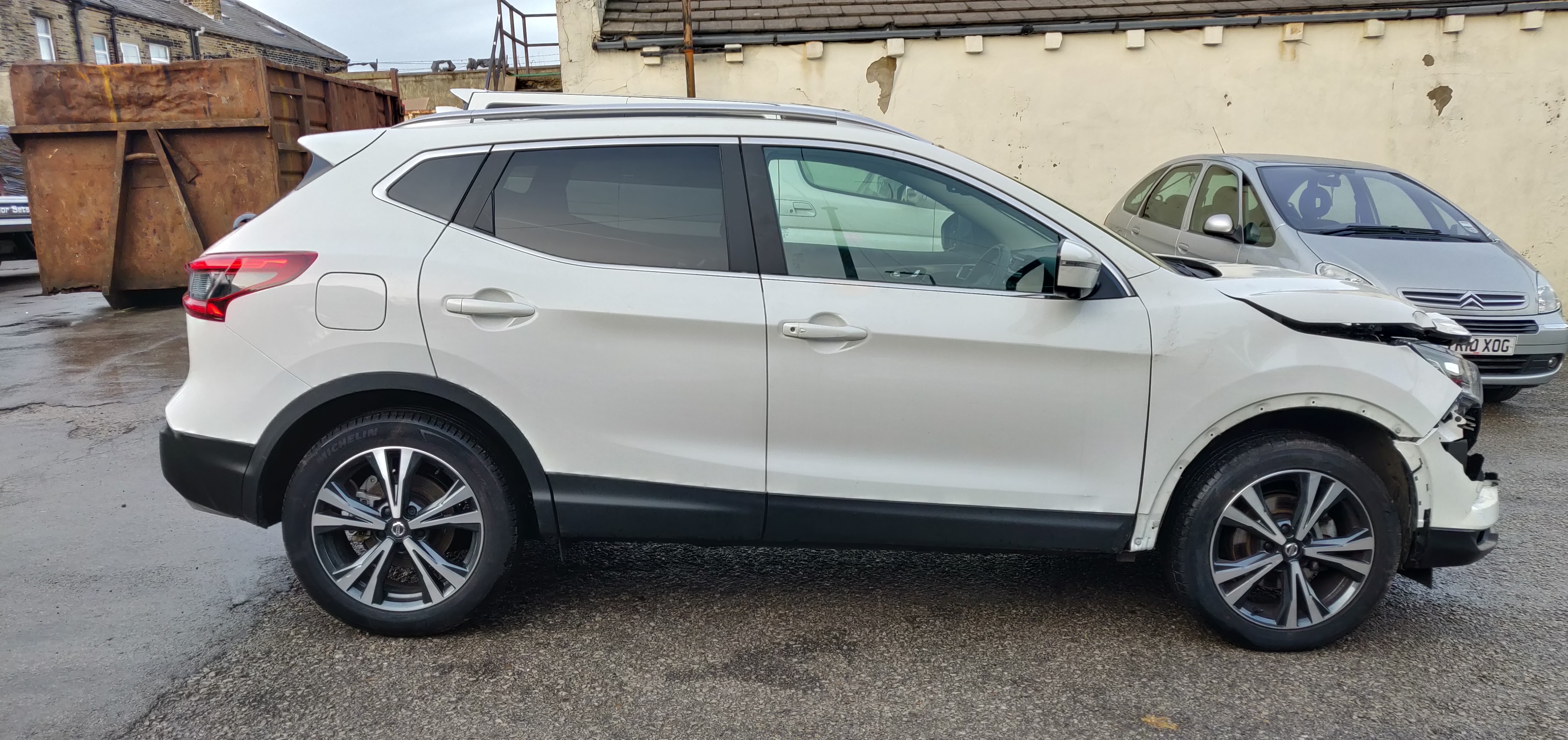 2018 18 NISSAN QASHQAI N-CONNECTA 1.5 DCI GLASS ROOF CAT S DAMAGED SALVAGE