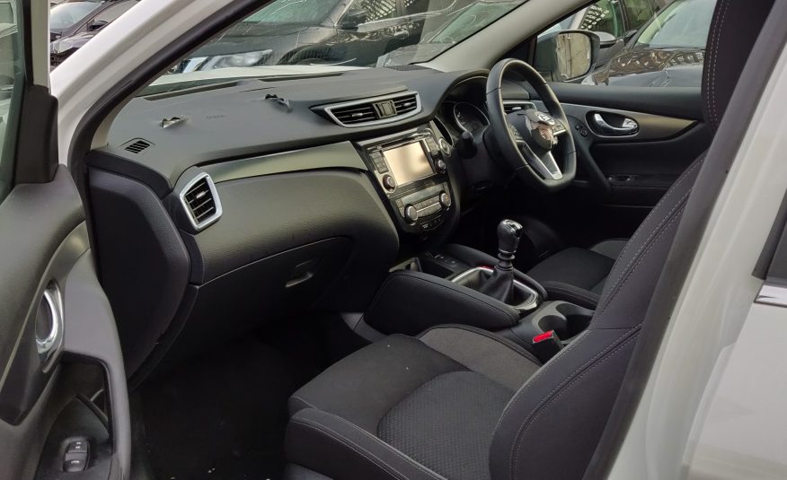 2018 18 NISSAN QASHQAI N-CONNECTA 1.5 DCI GLASS ROOF CAT S DAMAGED SALVAGE