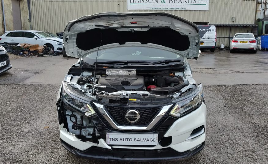 2018 18 NISSAN QASHQAI N-CONNECTA 1.5 DCI GLASS ROOF CAT S DAMAGED SALVAGE