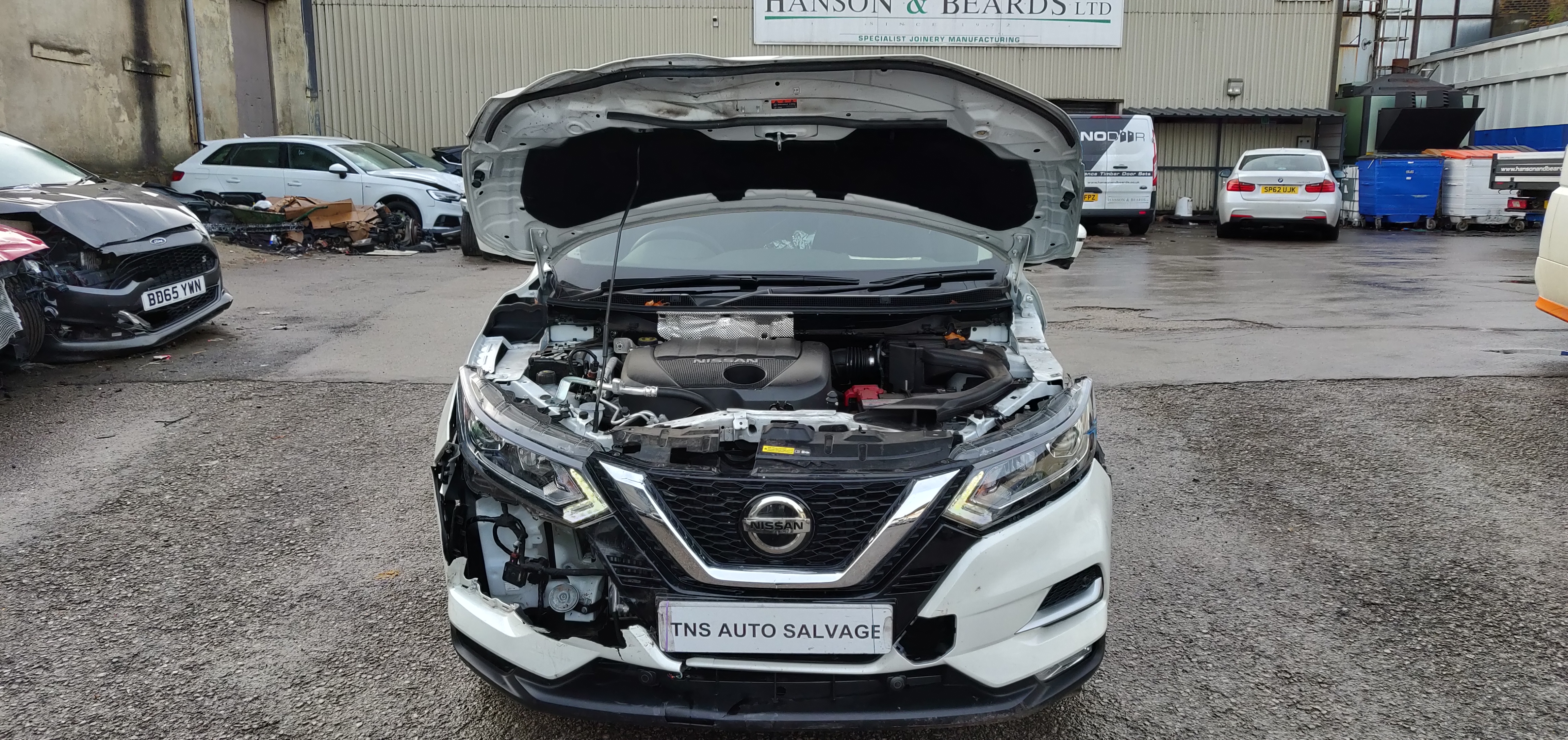 2018 18 NISSAN QASHQAI N-CONNECTA 1.5 DCI GLASS ROOF CAT S DAMAGED SALVAGE