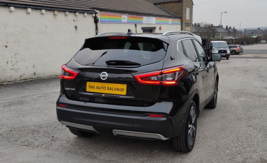 2017 NISSAN QASHQAI N-CONNECTA 1.5 DCI GLASS ROOF UNRECORDED DAMAGED SALVAGE