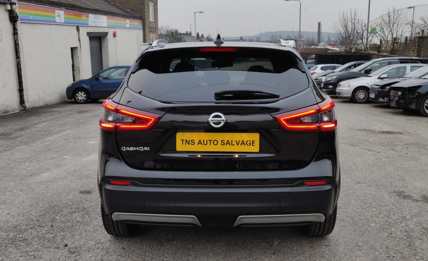 2017 NISSAN QASHQAI N-CONNECTA 1.5 DCI GLASS ROOF UNRECORDED DAMAGED SALVAGE