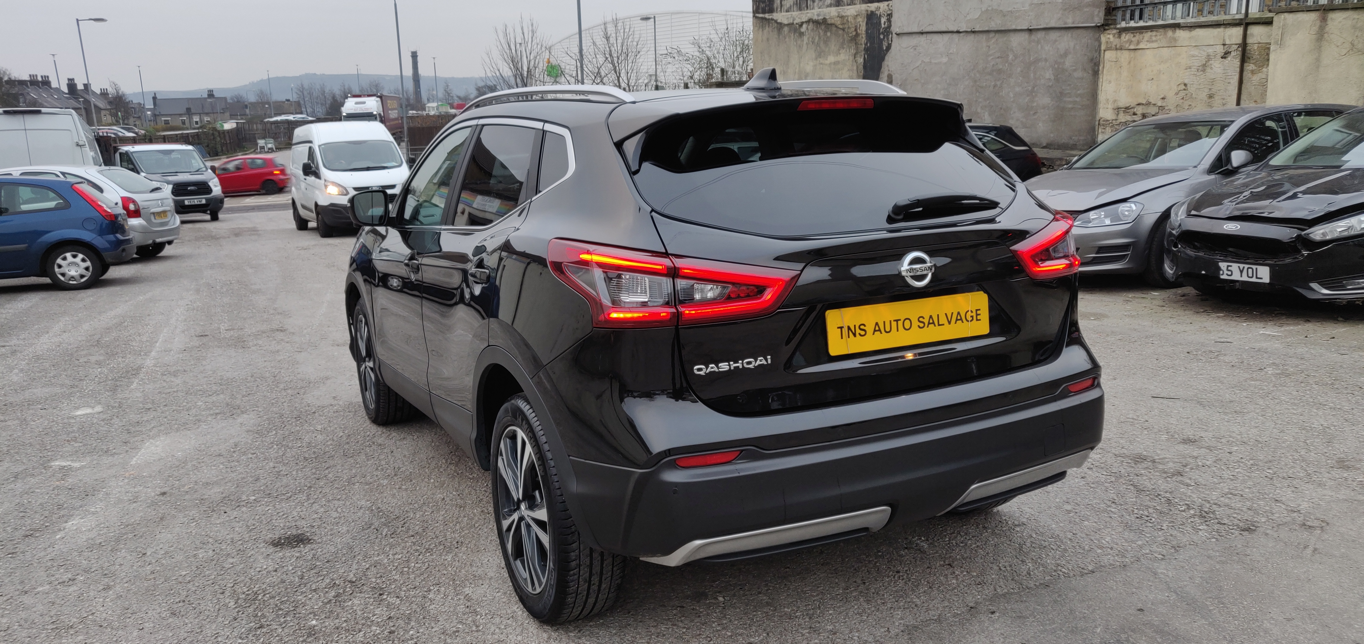 2017 NISSAN QASHQAI N-CONNECTA 1.5 DCI GLASS ROOF UNRECORDED DAMAGED SALVAGE