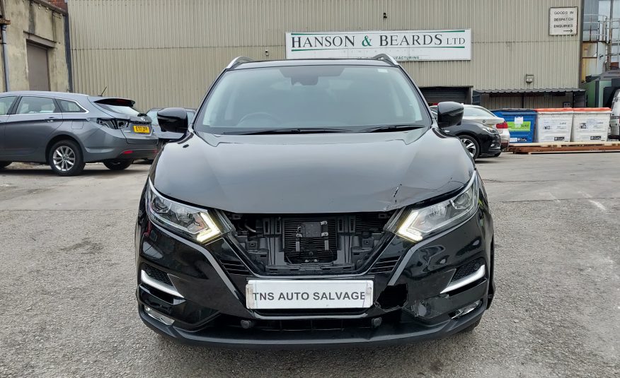 2017 NISSAN QASHQAI N-CONNECTA 1.5 DCI GLASS ROOF UNRECORDED DAMAGED SALVAGE