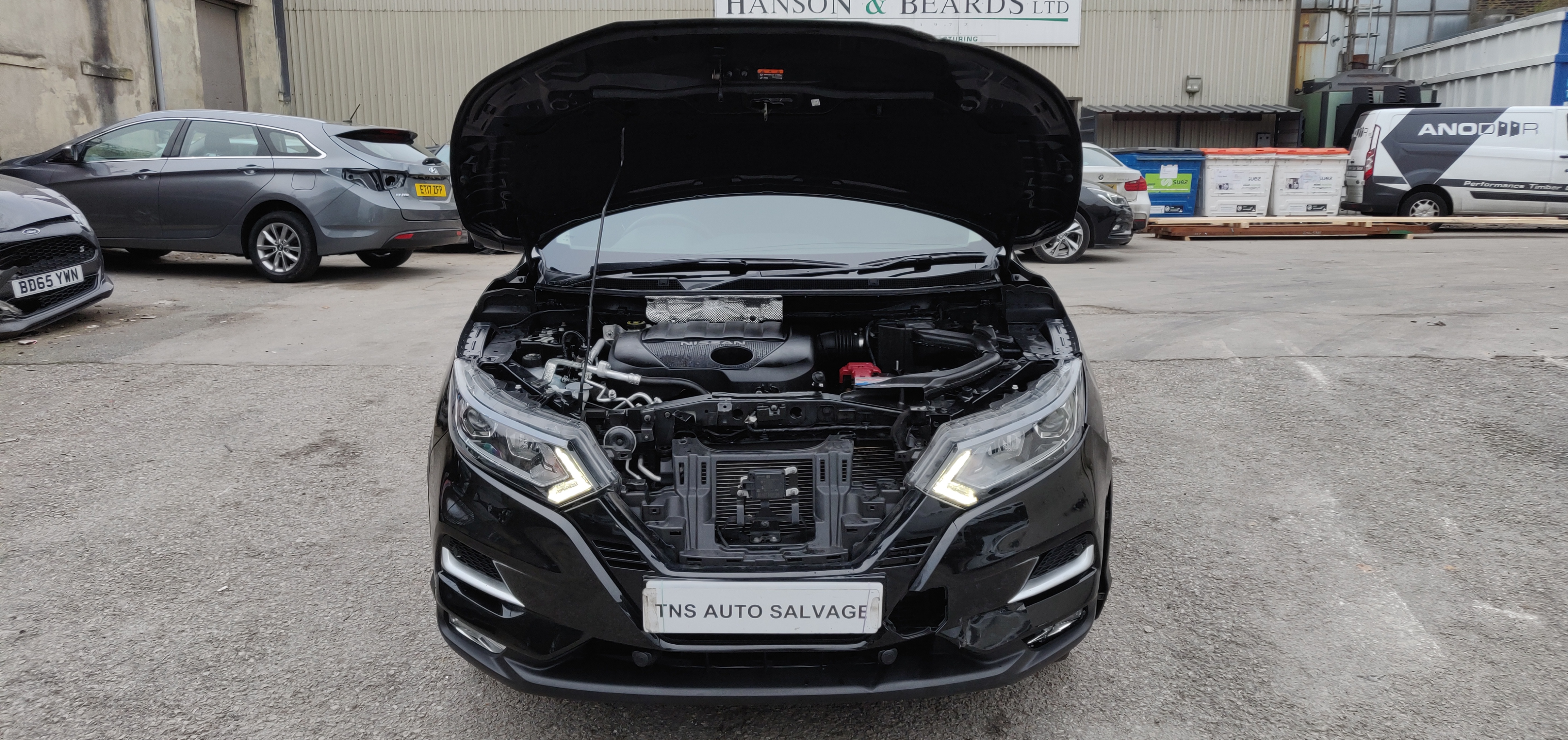 2017 NISSAN QASHQAI N-CONNECTA 1.5 DCI GLASS ROOF UNRECORDED DAMAGED SALVAGE