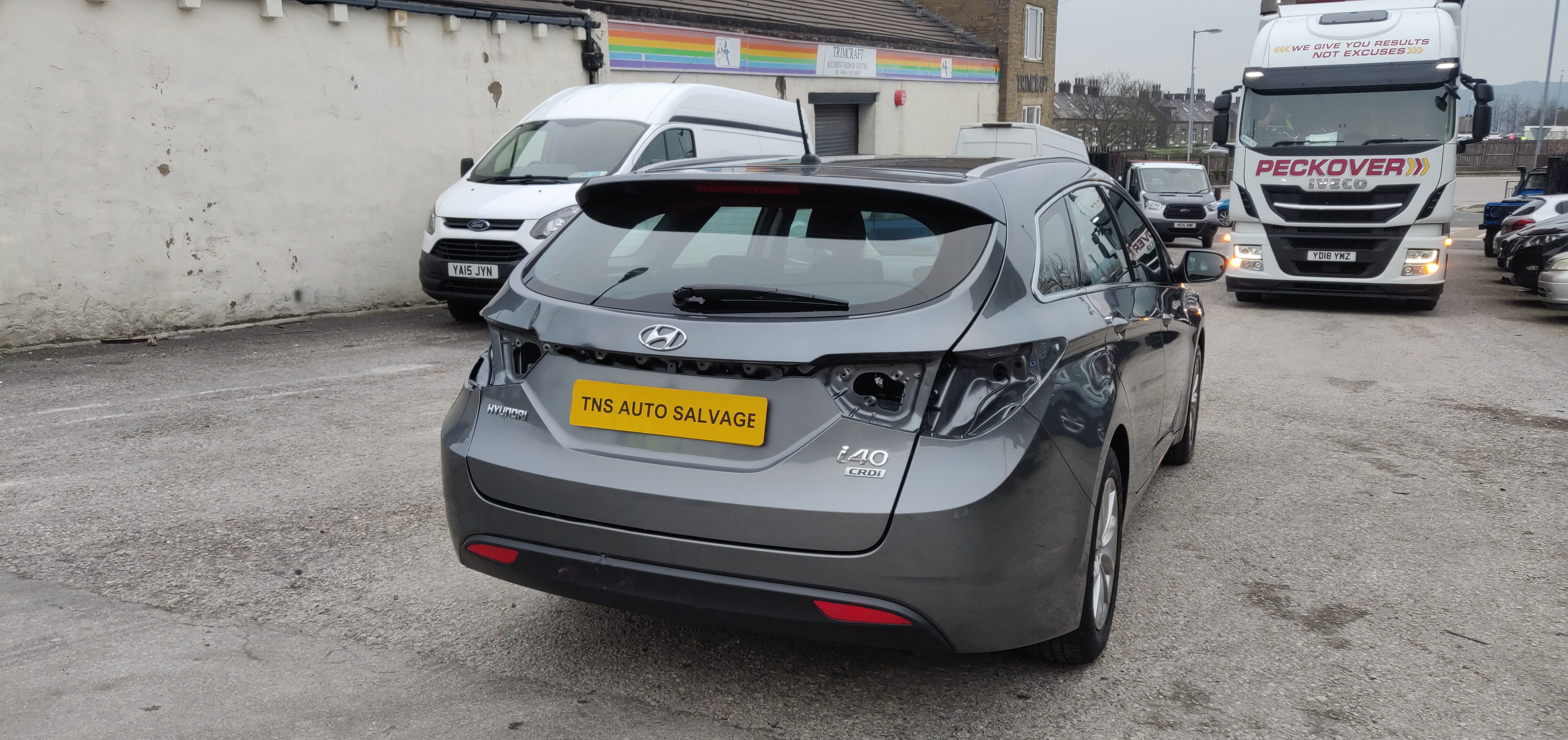 2017 HYUNDAI i40 S 1.7 CRDi BLUE DRIVE ISG UNRECORDED DAMAGED SALVAGE