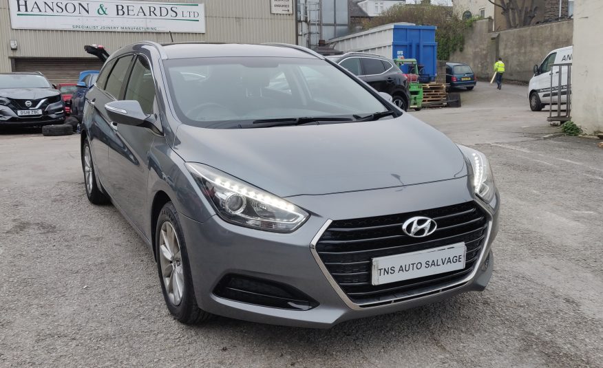 2017 HYUNDAI i40 S 1.7 CRDi BLUE DRIVE ISG UNRECORDED DAMAGED SALVAGE