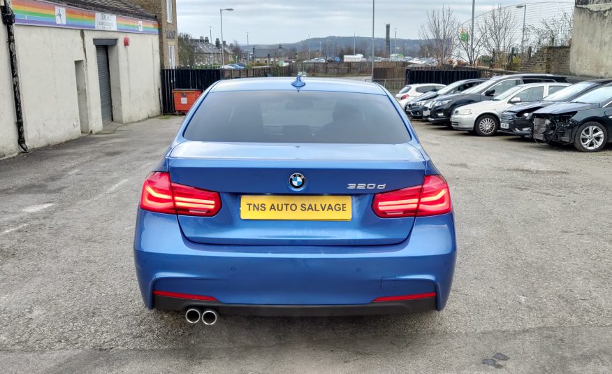 2018 18 BMW 3 SERIES 320D M SPORT AUTO CAT S DAMAGED SALVAGE