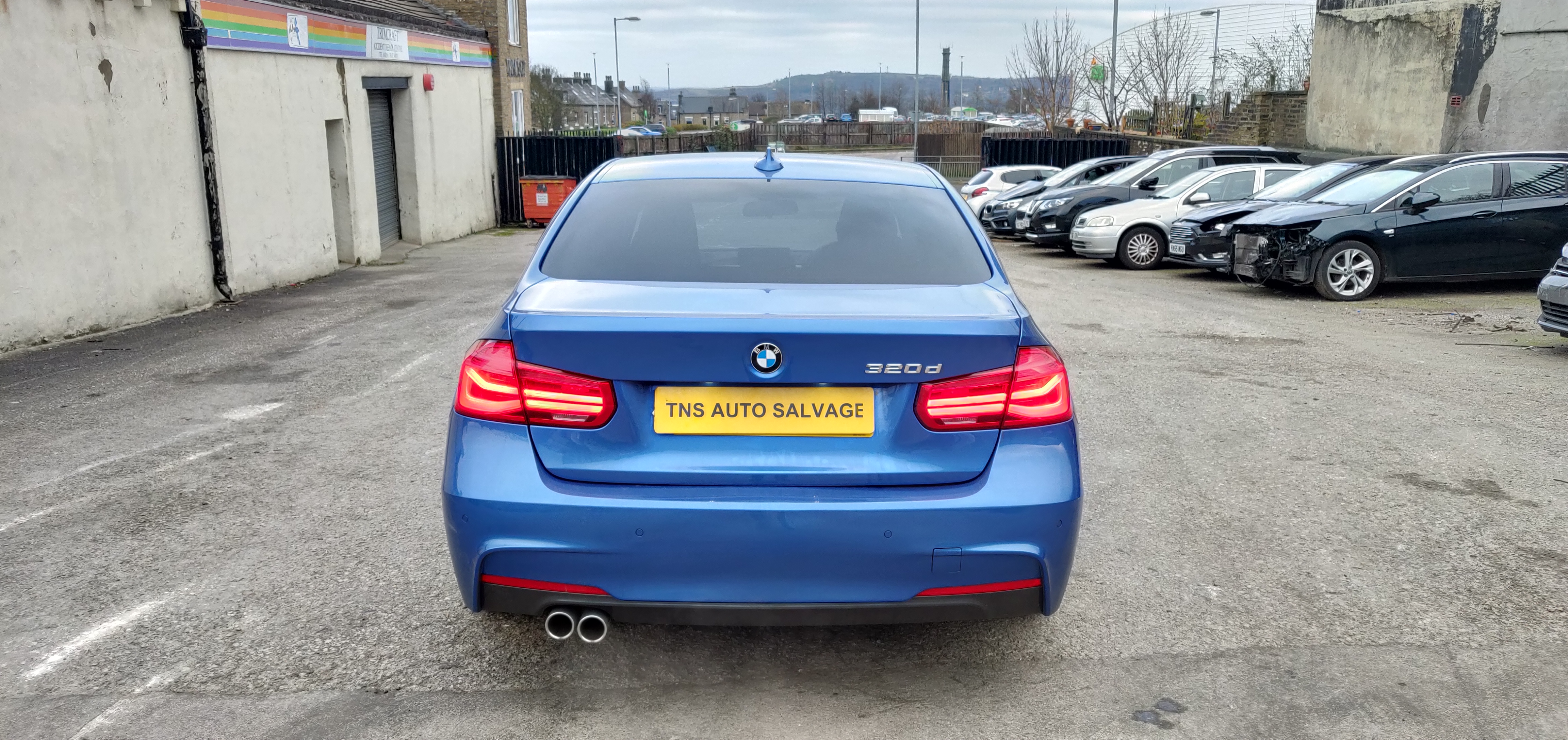2018 18 BMW 3 SERIES 320D M SPORT AUTO CAT S DAMAGED SALVAGE