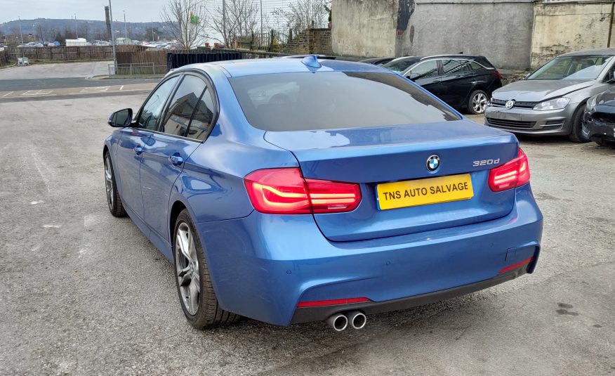 2018 18 BMW 3 SERIES 320D M SPORT AUTO CAT S DAMAGED SALVAGE