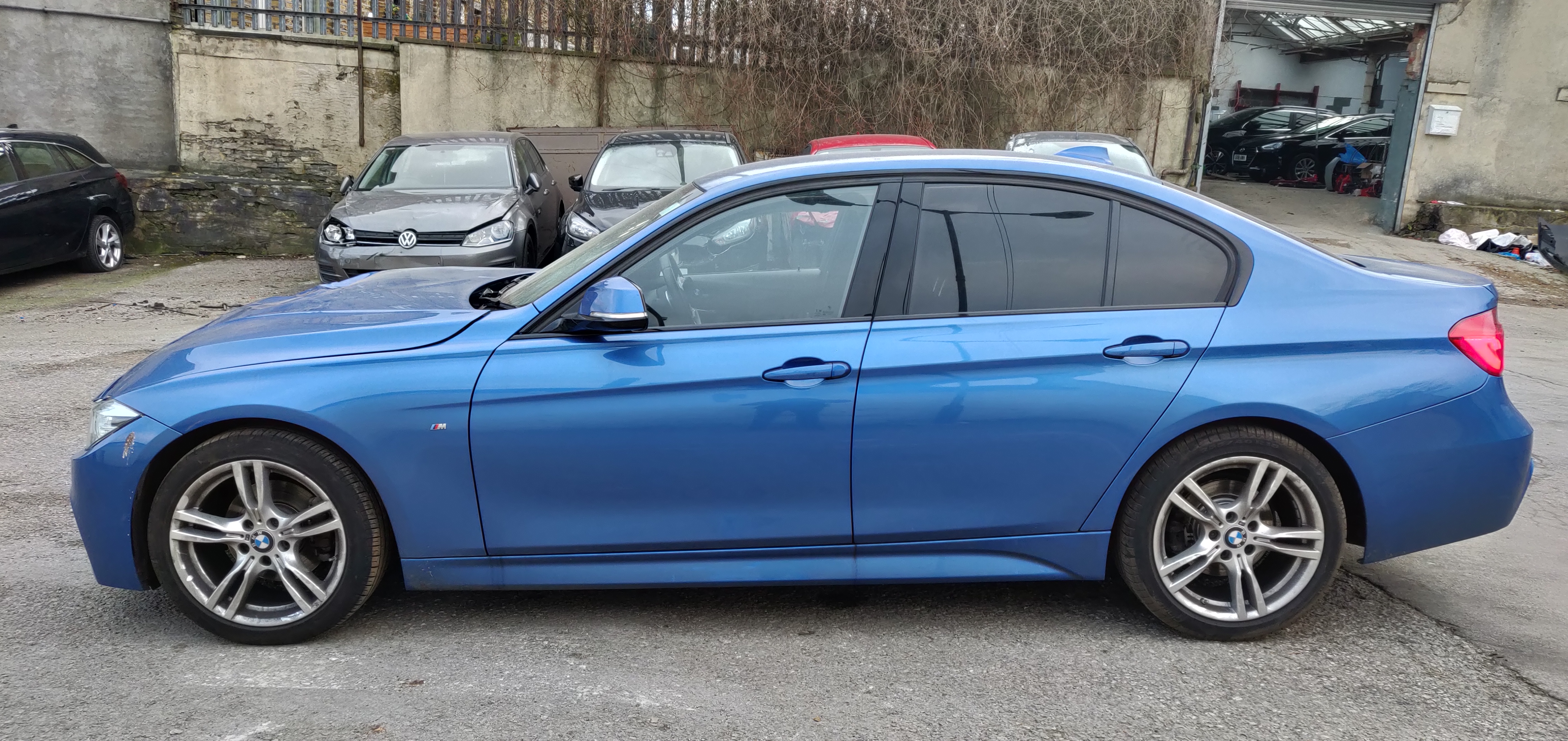 2018 18 BMW 3 SERIES 320D M SPORT AUTO CAT S DAMAGED SALVAGE