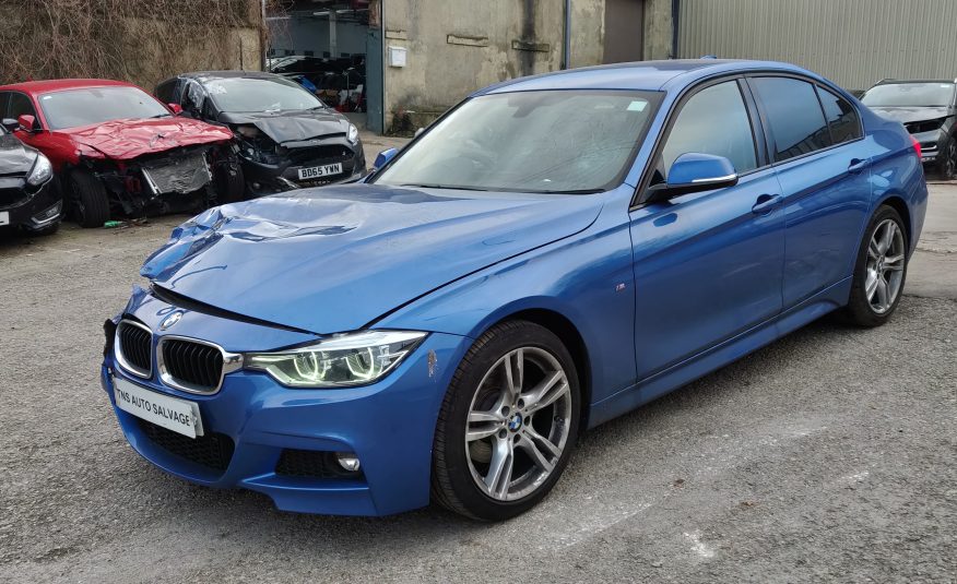 2018 18 BMW 3 SERIES 320D M SPORT AUTO CAT S DAMAGED SALVAGE