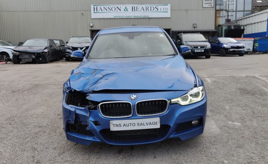 2018 18 BMW 3 SERIES 320D M SPORT AUTO CAT S DAMAGED SALVAGE