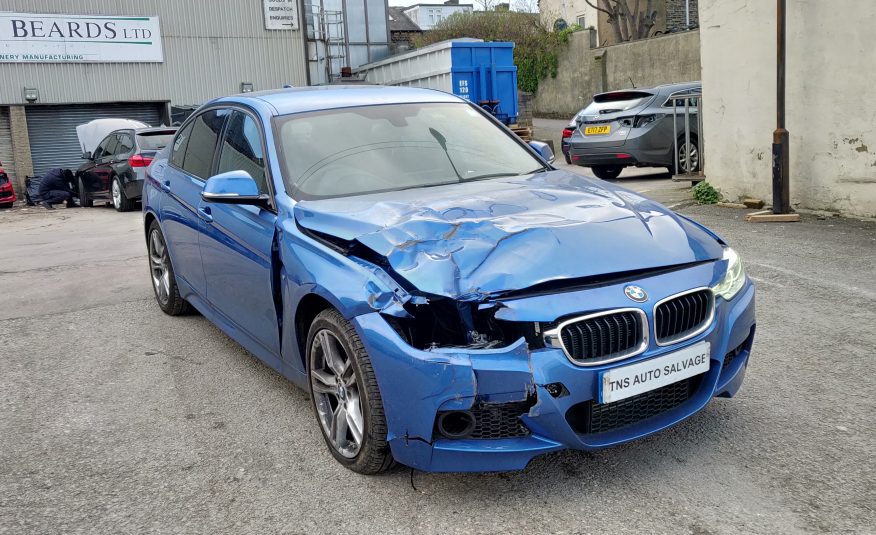 2018 18 BMW 3 SERIES 320D M SPORT AUTO CAT S DAMAGED SALVAGE