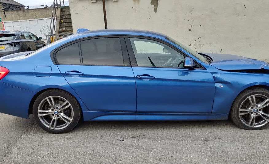 2018 18 BMW 3 SERIES 320D M SPORT AUTO CAT S DAMAGED SALVAGE