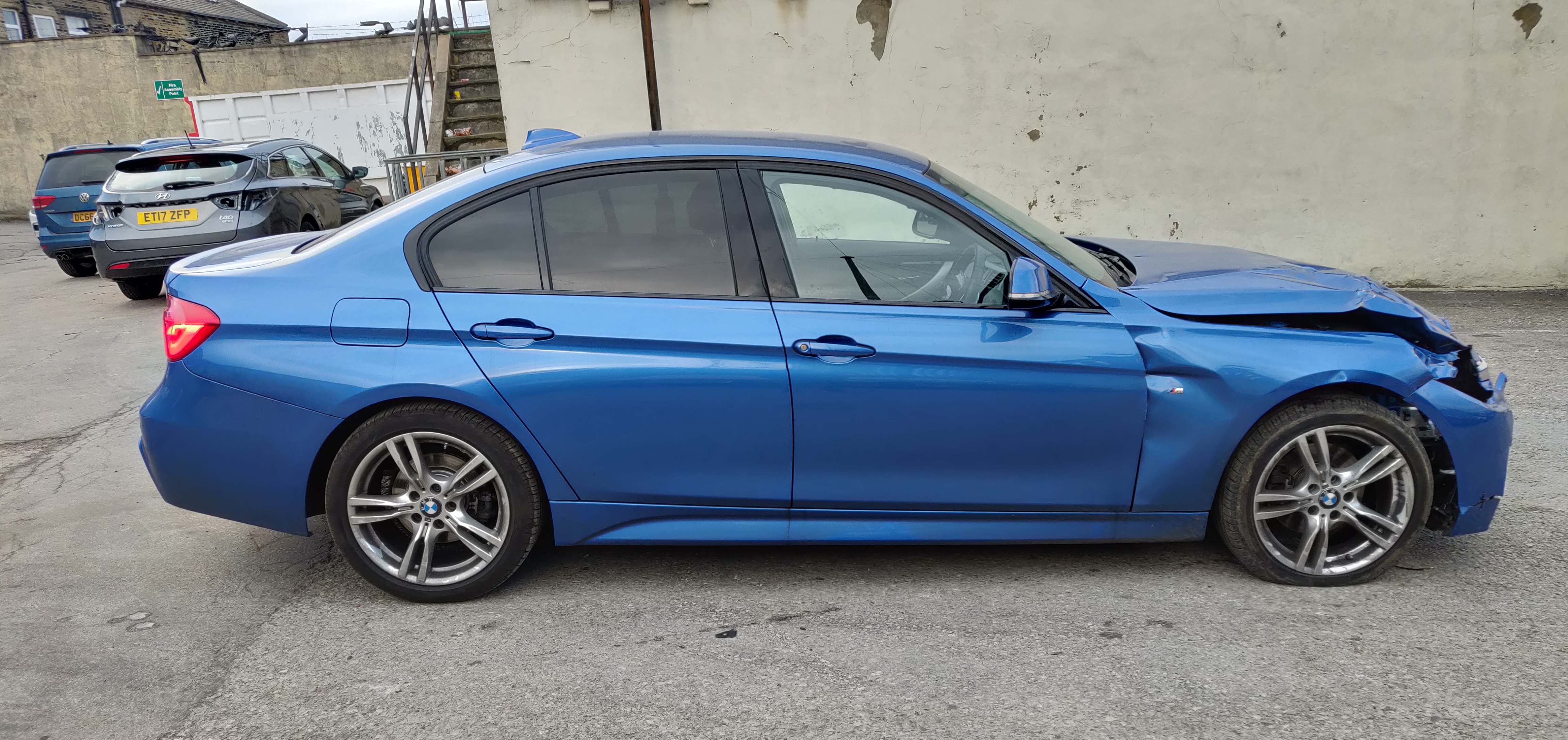 2018 18 BMW 3 SERIES 320D M SPORT AUTO CAT S DAMAGED SALVAGE