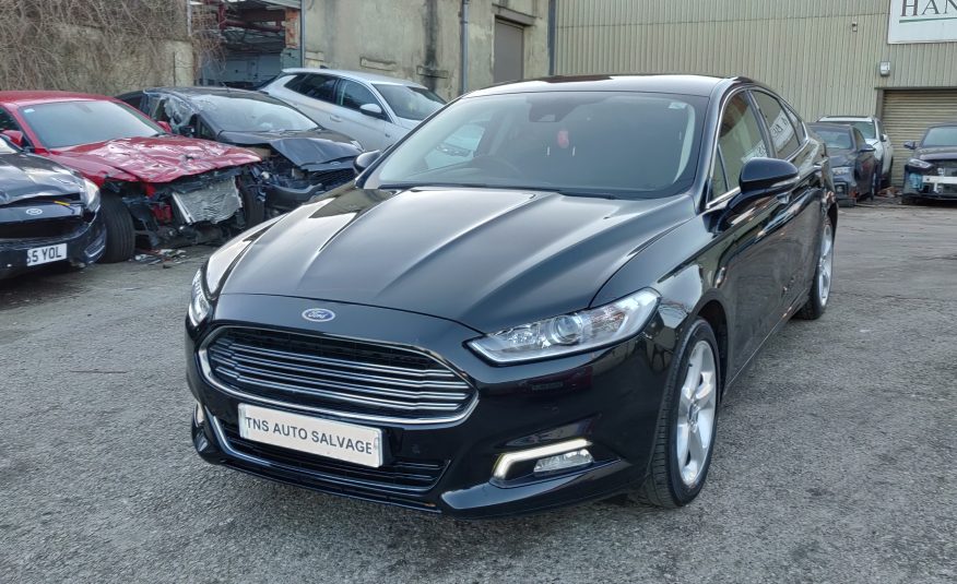 2017 FORD MONDEO TITANIUM AUTO 2.0 TDCi UNRECORDED DAMAGED SALVAGE