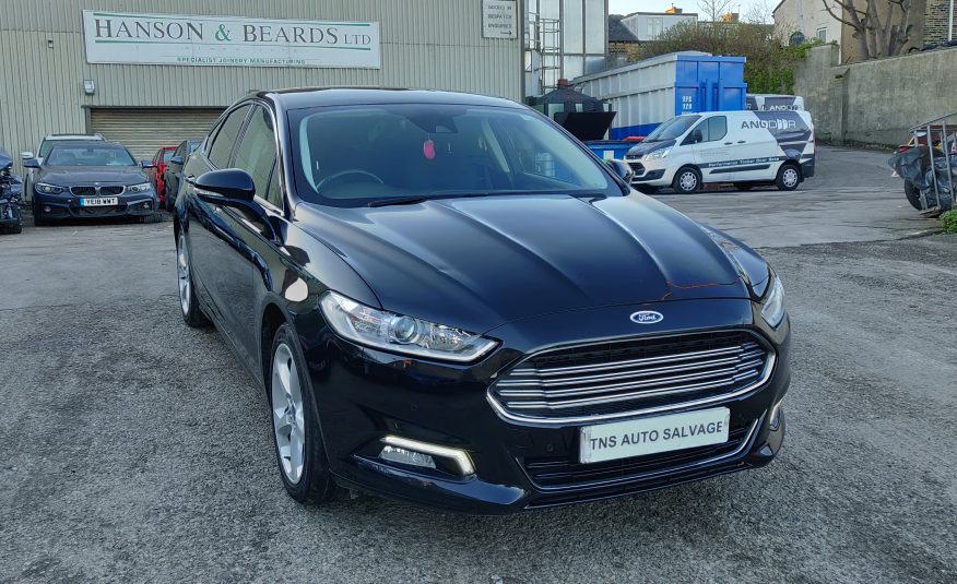 2017 FORD MONDEO TITANIUM AUTO 2.0 TDCi UNRECORDED DAMAGED SALVAGE