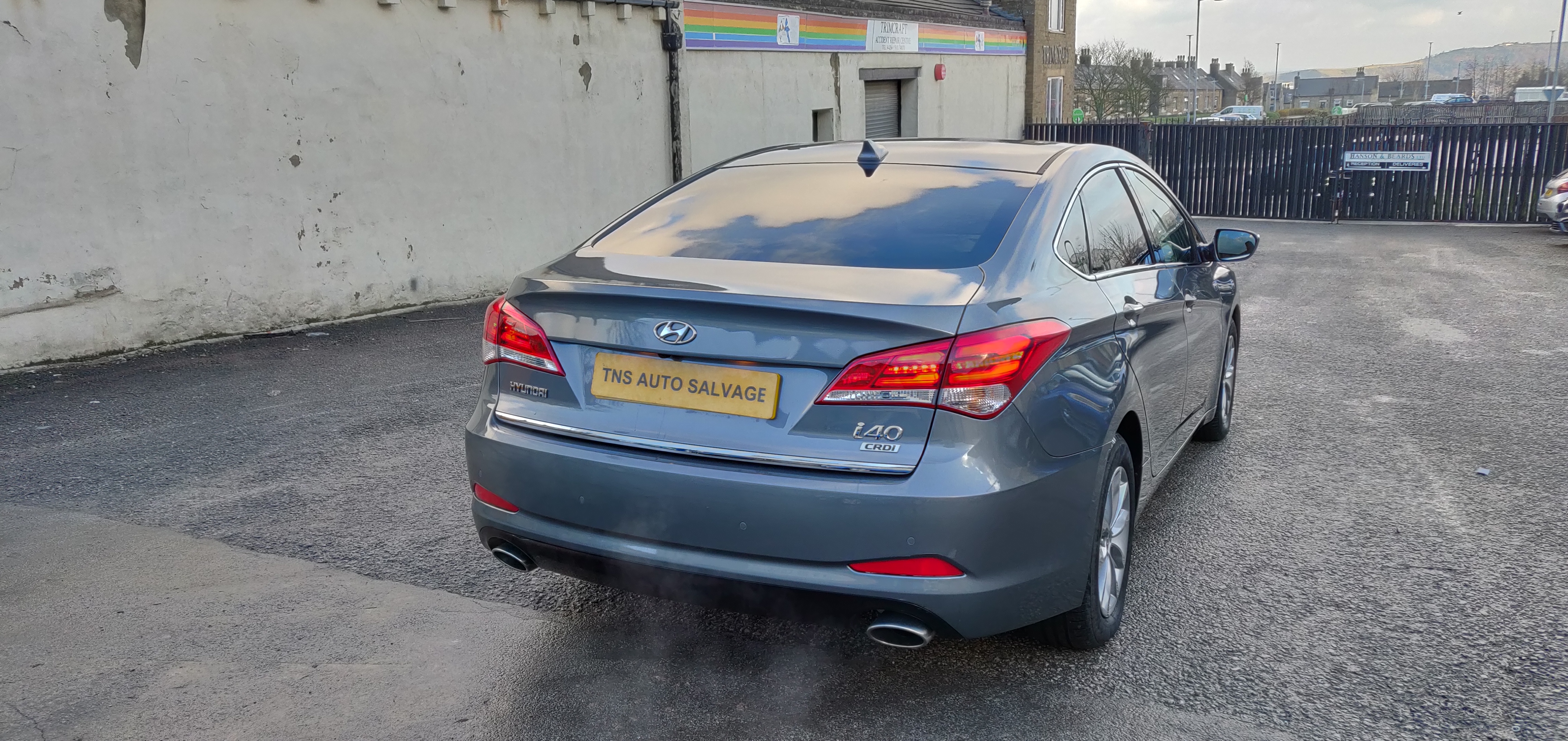 2017 67 HYUNDAI i40 SE NAV 1.7 CRDi BLUE DRIVE ISG UNRECORDED DAMAGED SALVAGE