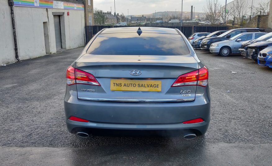 2017 67 HYUNDAI i40 SE NAV 1.7 CRDi BLUE DRIVE ISG UNRECORDED DAMAGED SALVAGE