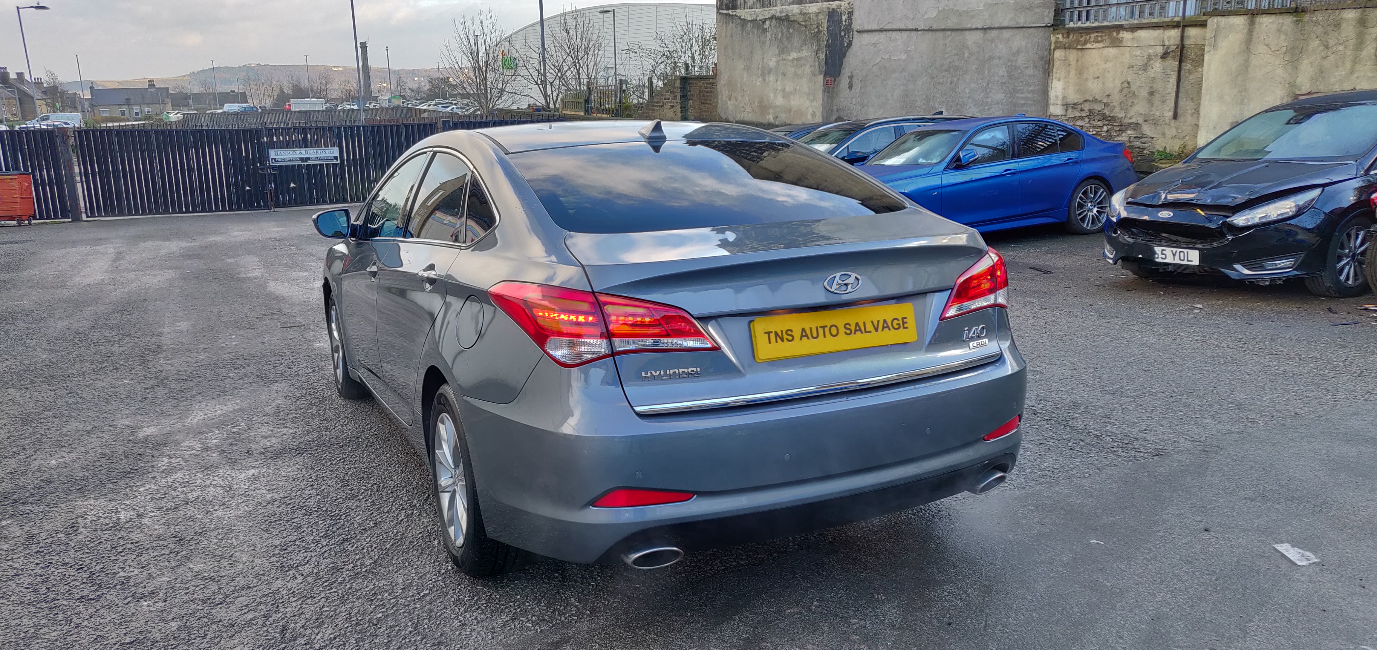 2017 67 HYUNDAI i40 SE NAV 1.7 CRDi BLUE DRIVE ISG UNRECORDED DAMAGED SALVAGE