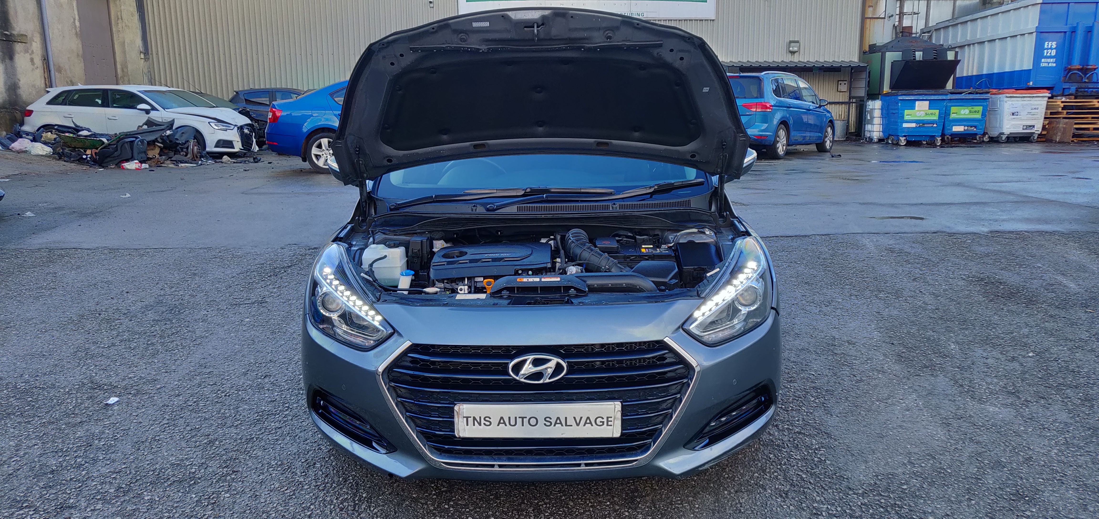 2017 67 HYUNDAI i40 SE NAV 1.7 CRDi BLUE DRIVE ISG UNRECORDED DAMAGED SALVAGE