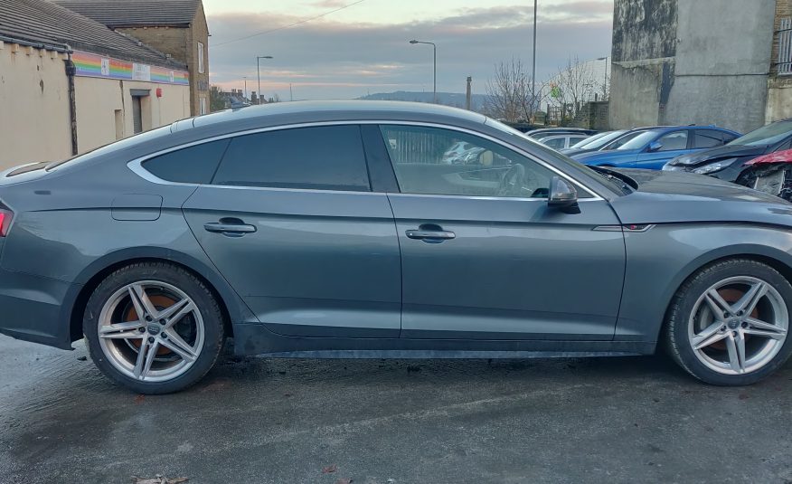 2017 67 AUDI A5 2.0 TDI S LINE SPORTBACK ULTRA S-A AUTO CAT S DAMAGED SALVAGE