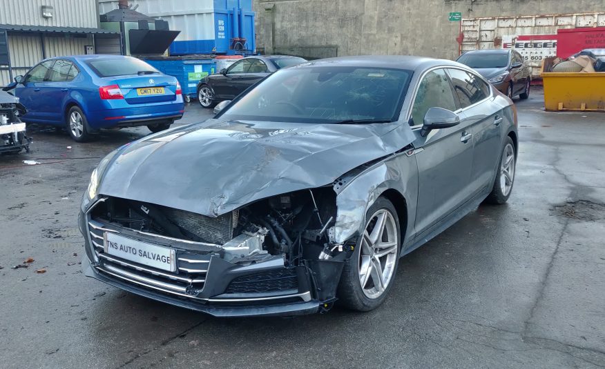 2017 67 AUDI A5 2.0 TDI S LINE SPORTBACK ULTRA S-A AUTO CAT S DAMAGED SALVAGE