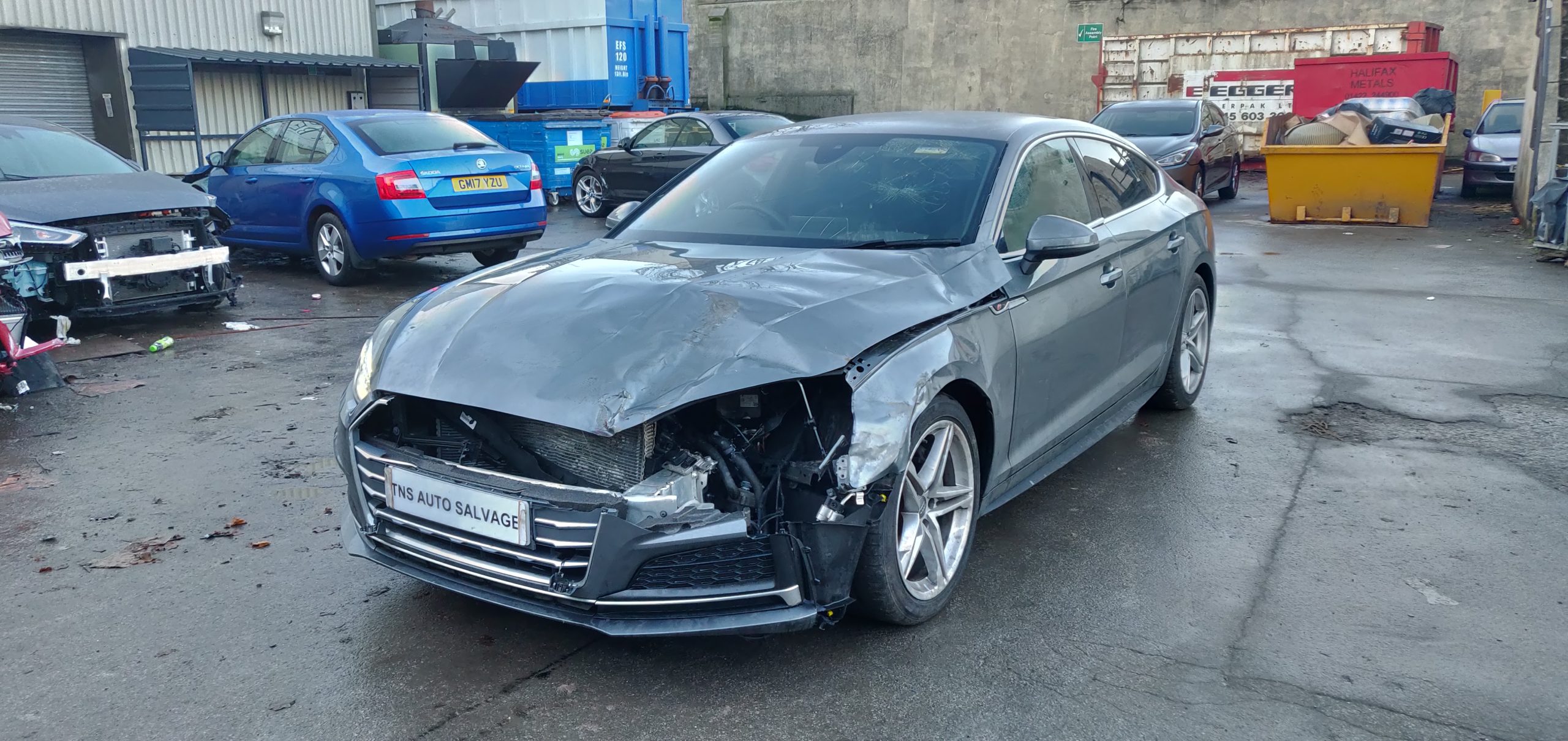 2017 67 AUDI A5 2.0 TDI S LINE SPORTBACK ULTRA S-A AUTO CAT S DAMAGED SALVAGE