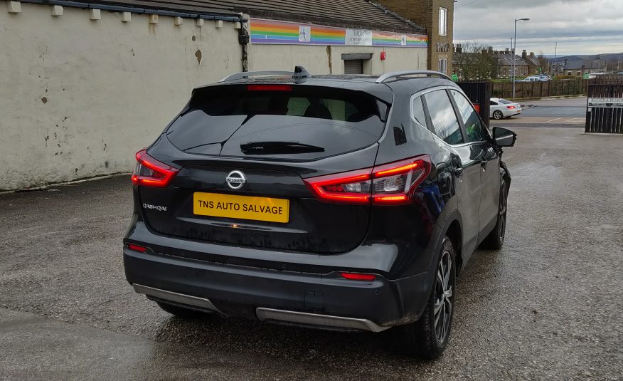 2018 NISSAN QASHQAI N-CONNECTA 1.5 DCI CAT S DAMAGED SALVAGE