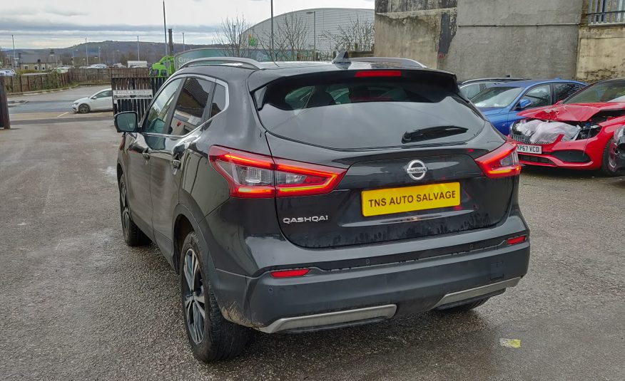 2018 NISSAN QASHQAI N-CONNECTA 1.5 DCI CAT S DAMAGED SALVAGE