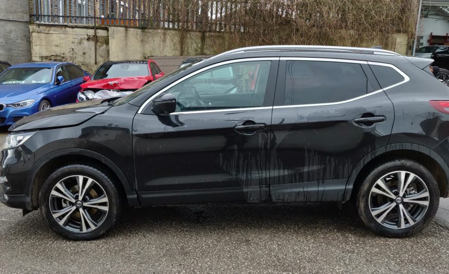 2018 NISSAN QASHQAI N-CONNECTA 1.5 DCI CAT S DAMAGED SALVAGE