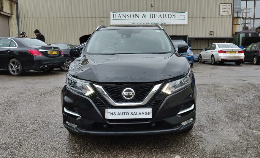 2018 NISSAN QASHQAI N-CONNECTA 1.5 DCI CAT S DAMAGED SALVAGE